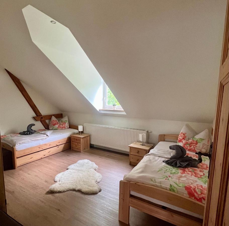 Ferienwohnung Bahnsteig 1 크베들린부르크 외부 사진
