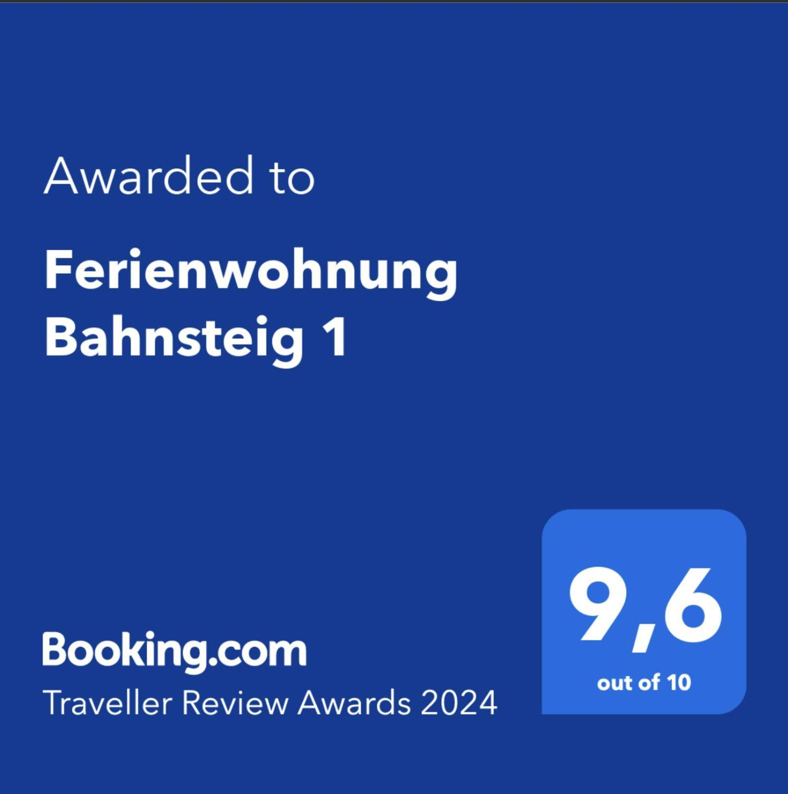 Ferienwohnung Bahnsteig 1 크베들린부르크 외부 사진
